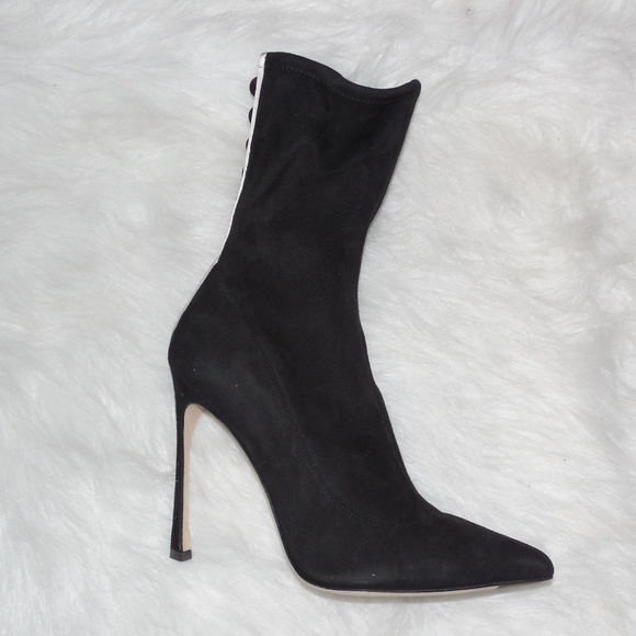 💋SOLD💋 🆕 Sergio Rossi Boots Size 7 to 7.5 - Picture 5 of 8